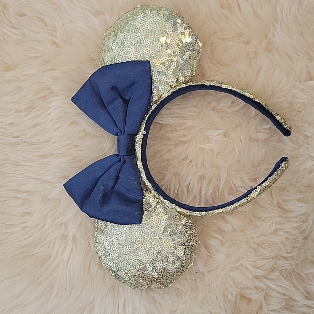 DISNEY | WDW 50th Anniversary Navy & Gold Mouse Ears